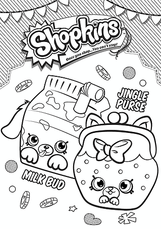 Shopkins: Milk Carton and Wallet