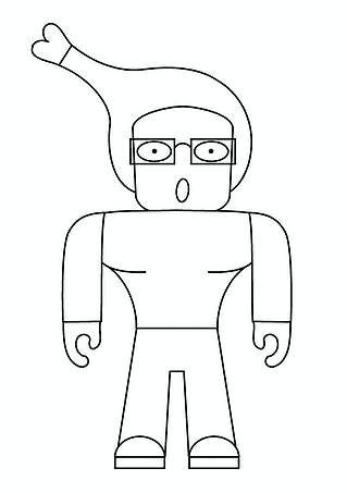 Skins for Roblox: Guy with the Weird Hat