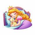 Sleeping Beauty Coloring Pages