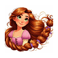 Tangled Coloring Pages