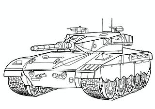 Tank Merkava (Israel)