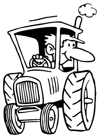 Jolly Tractor Driver