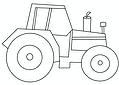 Tractor in Profile
