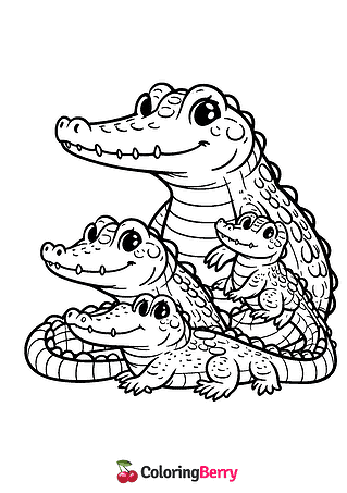 Alligator Family