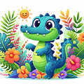 Alligators Coloring Pages