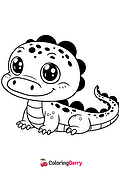 Cartoon Alligator
