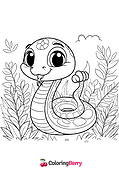 Cartoon Snake