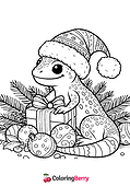 Christmas Lizard