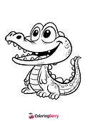 Funny Alligator
