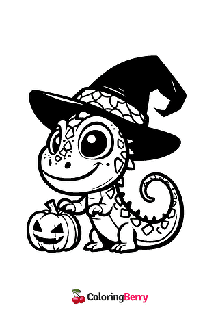 Halloween Lizard