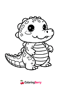 Kawaii Alligator