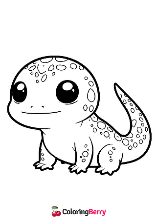 Kawaii Lizard