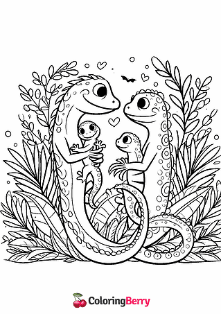 Lizard Family