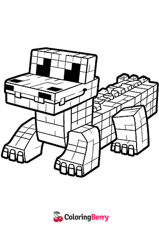 Minecraft Crocodile