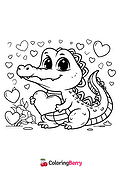 Valentine Alligator