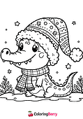 Winter Alligator