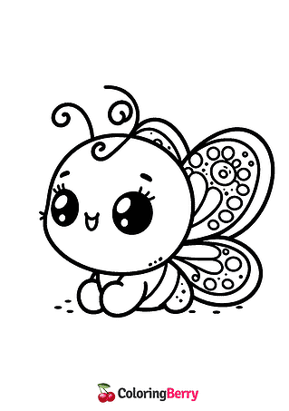 Butterfly Cub Coloring Page