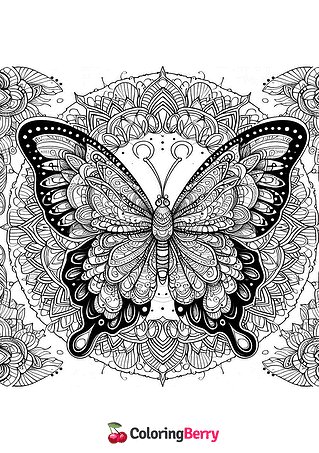 Butterfly Mandala