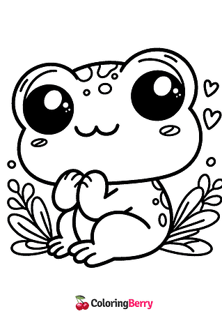 Cartoon Frog