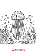 Cartoon Jellyfish