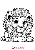 Cartoon Lion