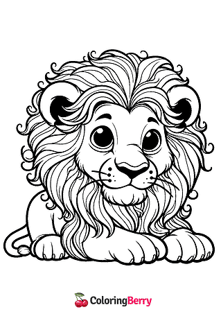 Cartoon Lion