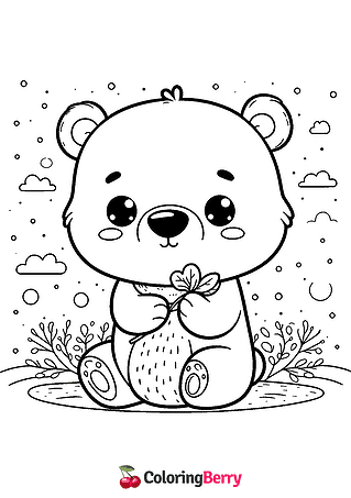 Cartoon Polar Bear