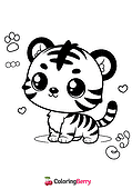 Cartoon Tiger