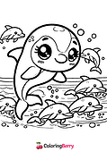Chibi Dolphin