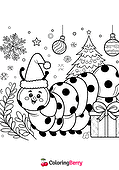 Christmas Caterpillar