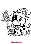 Christmas Cow