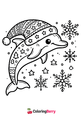 Christmas Dolphin