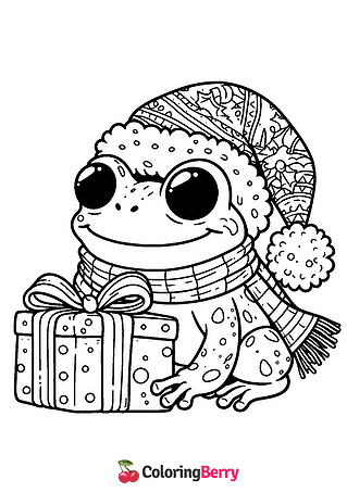 Christmas Frog