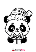 Christmas Panda