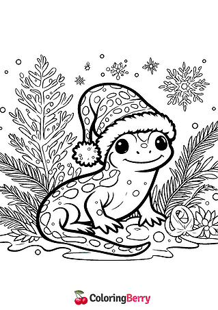 Christmas Salamander