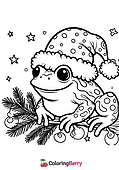 Christmas Toad