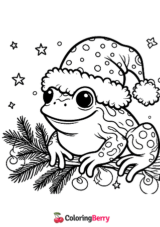 Christmas Toad