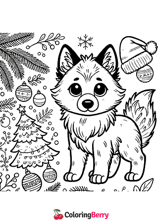 Christmas Wolf