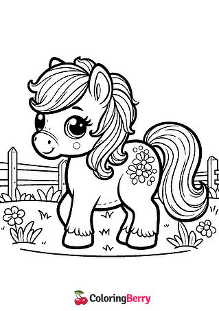 Cute Horse