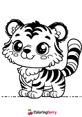 Cute Tiger