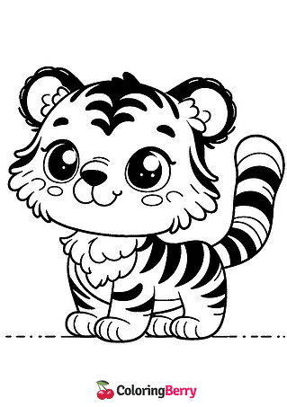 Cute Tiger