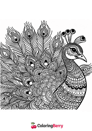 Detailed Peacock