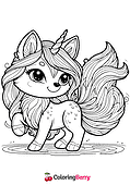 Fox Unicorn