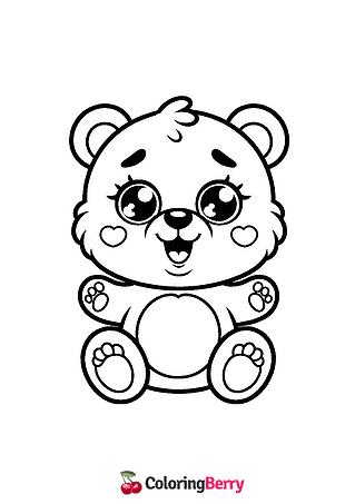 Funshine Bear Coloring Page