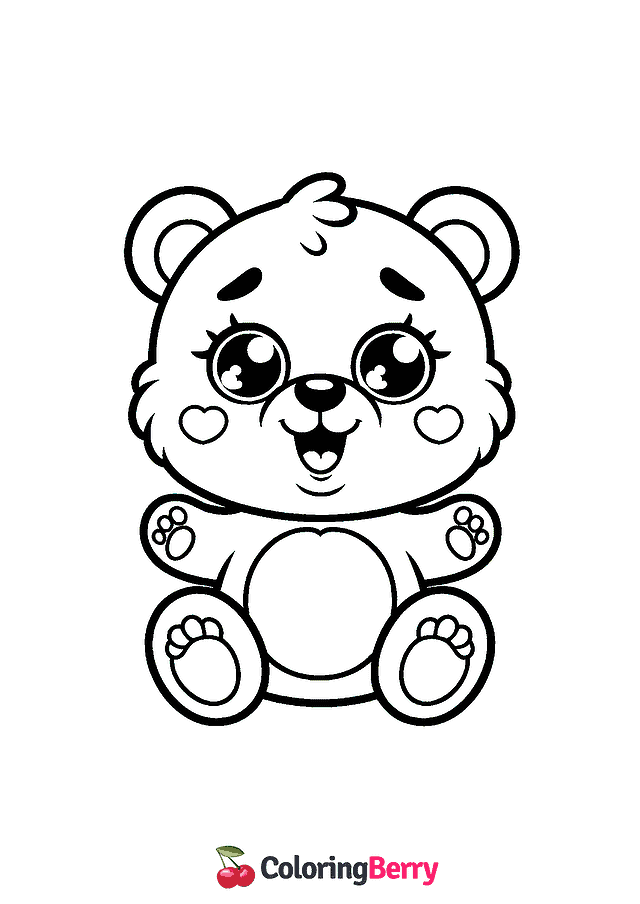 Funshine Bear Coloring Page