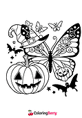 Halloween Butterfly