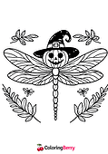 Halloween Dragonfly