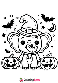 Halloween Elephant