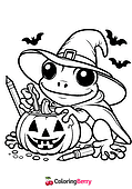 Halloween Frog