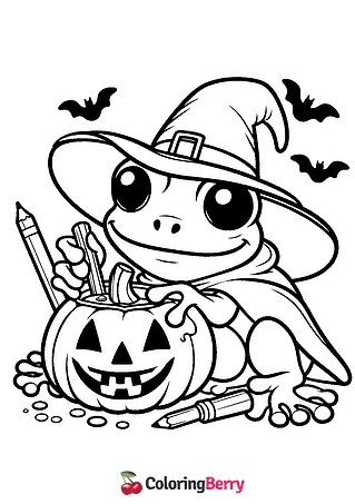 Halloween Frog